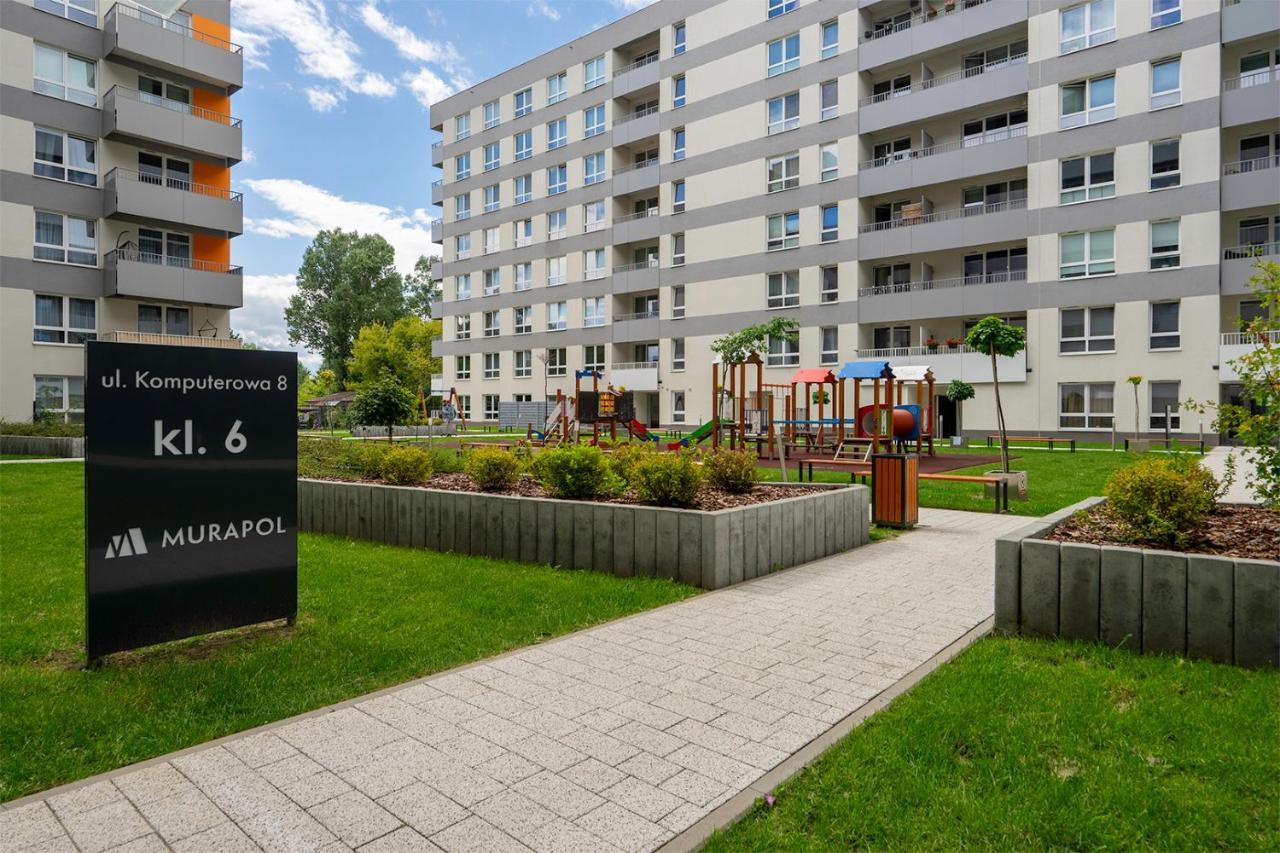 Lotnisko Chopina Modern Apartment Varsó Kültér fotó